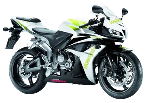 Honda Sportbike Profile View PNG Image