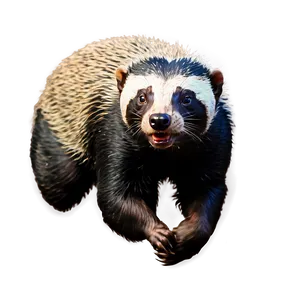 Honey Badger Running Motion Png Mbo PNG Image