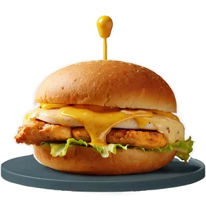 Honey Mustard Chicken Sandwich Png Tfy PNG Image