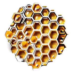 Honeycomb Pattern Illustration Png 16 PNG Image