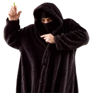 Hooded Terry Cloth Robe Png Tsr33 PNG Image