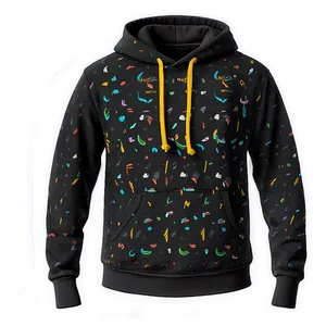 Hoodie With Strings Template Png 06122024 PNG Image