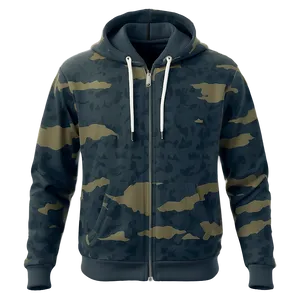 Hoodie With Zipper Template Png Tow PNG Image