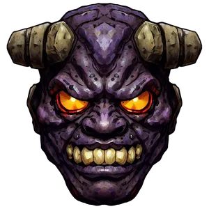 Horned Oni Drawing Png 06122024 PNG Image