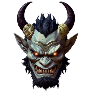 Horned Oni Drawing Png Nek88 PNG Image