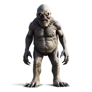 Horror Monster Illustration Png Mqd34 PNG Image