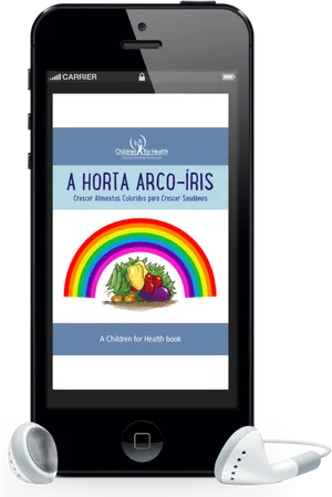 Horta Arco Iris Children Health Book PNG Image