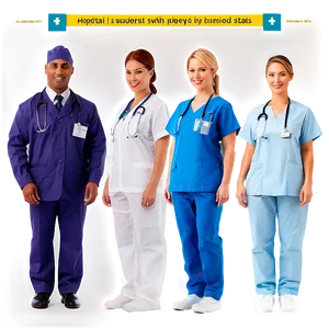 Hospital Staff Uniform Png 06252024 PNG Image