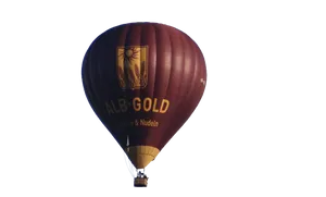 Hot Air Balloon A L B G O L D PNG Image