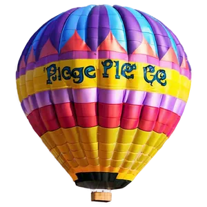 Hot Air Balloon Oh The Places You'll Go Png 61 PNG Image