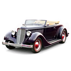 Hot Rod Convertible Sketch Png 91 PNG Image