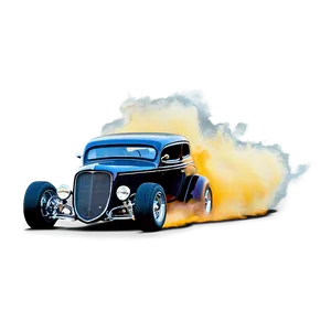 Hot Rod Tire Burnout Png 06252024 PNG Image