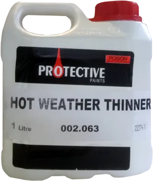 Hot Weather Thinner Product Image PNG Image