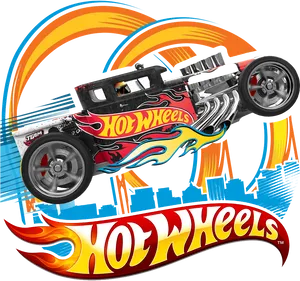 Hot Wheels Flaming Track Illustration PNG Image