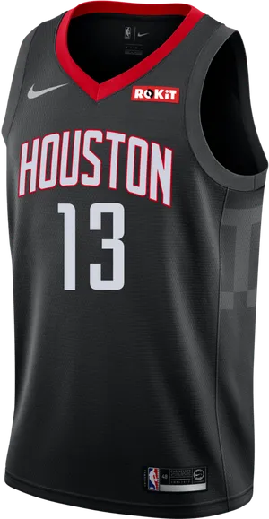 Houston Rockets Number13 Jersey PNG Image