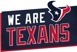 Houston Texans Fan Banner PNG Image