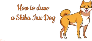 Howto Draw Shiba Inu Dog PNG Image