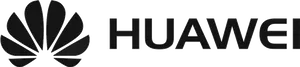 Huawei Logo Gray Background PNG Image