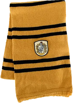 Hufflepuff House Scarf PNG Image