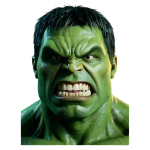 Hulk Face Avatar Png Vxc23 PNG Image