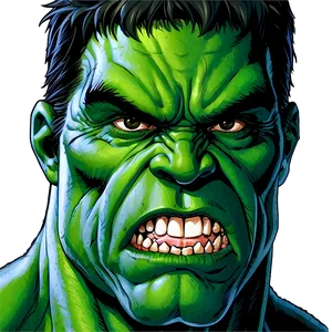 Hulk Face Graphic Png 68 PNG Image