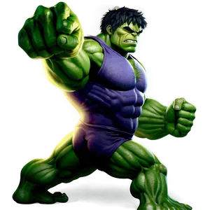 Hulk Smash Artwork Png 6 PNG Image