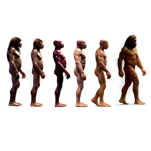 Human Evolution Chart PNG 05242024 PNG