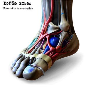 Human Foot Anatomy Png 8 PNG Image