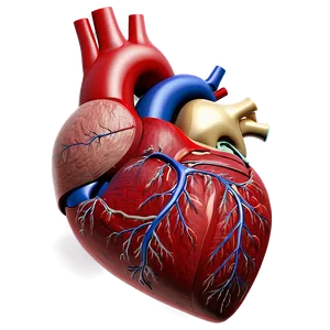 Human Heart Anatomy Diagram Png 82 PNG Image