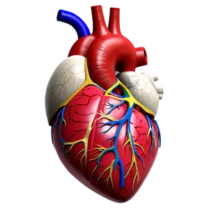 Human Heart Anatomy PNG Cil PNG