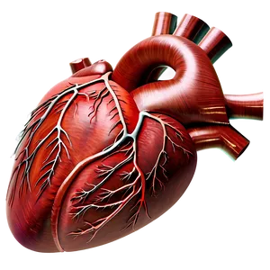 Human Heart Anatomy PNG Lby PNG