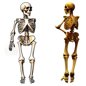 Human Skeleton C PNG Image