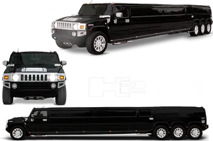 Hummer H2 Limousines PNG Image