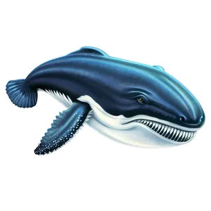 Humpback Whale Illustration Png Bfv90 PNG Image