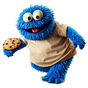 Hungry Cookie Monster Png Kqg52 PNG Image