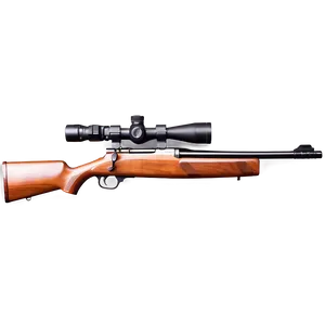 Hunting Rifle With Scope Image Png Oml PNG Image