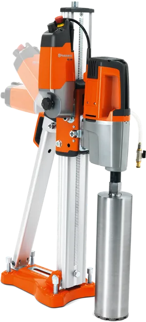 Husqvarna Core Drill Machine PNG Image