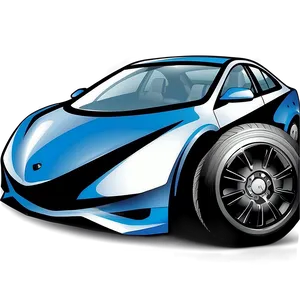 Hybrid Car Vector Illustration Png 06202024 PNG Image