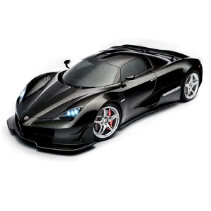 Hypercar Black Car Png Sqx7 PNG Image