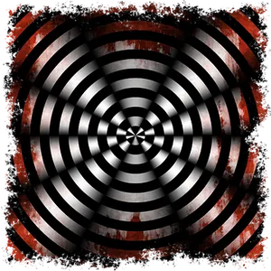 Hypnotic Sound Wave Illusion PNG Image