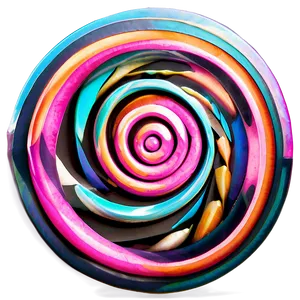 Hypnotic Spiral Icon Png Heo PNG Image