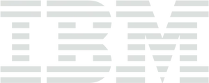 I B M Logo Striped Design PNG Image