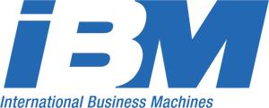 I B M Logowith Company Name PNG Image