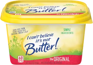 I Cant Believe Its Not Butter Original Spread PNG Image