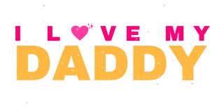 I Love My Daddy Graphic PNG Image