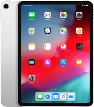 I Pad Pro Display Home Screen PNG Image