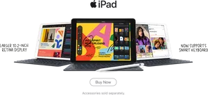 I Pad Product Lineup Advertisement PNG Image