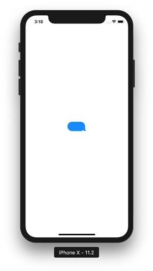 I Phone X Display Mockup PNG Image