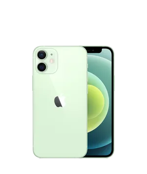 I Phone12 Green Model Presentation PNG Image