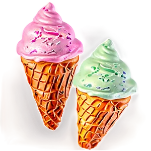 Ice Cream Cone PNG 05032024 PNG